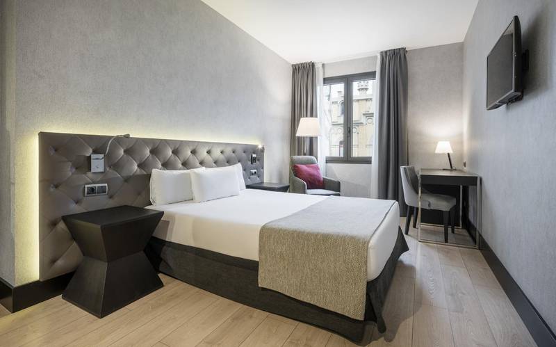 Habitación doble ilunion bel art Hotel ILUNION Bel Art Barcelona